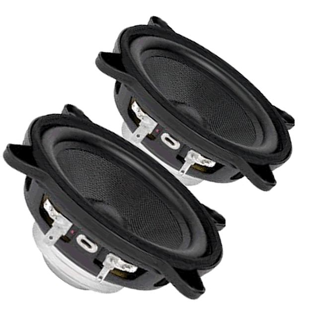 PAIR PACK (x2) Faital Pro 4FE32 4" 30 Watts 4ohm loudspeaker